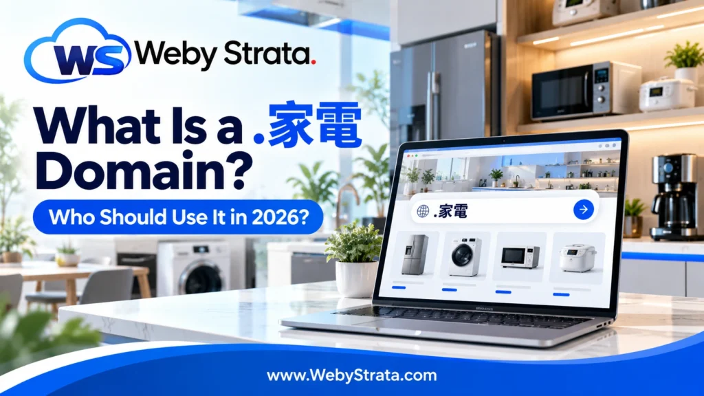 What Is a .家電 Domain? Who Should Use It in 2026?