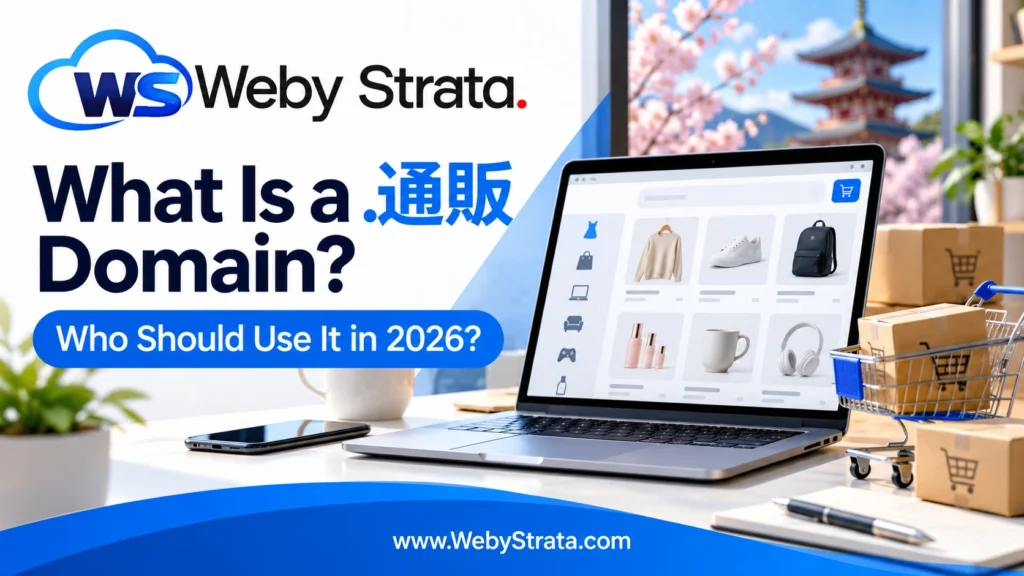 What Is a .通販 Domain? Who Should Use It in 2026?