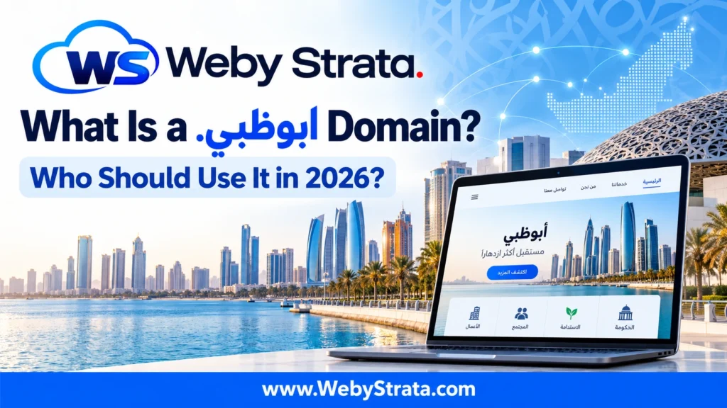 What Is a .ابوظبي Domain? Who Should Use It in 2026?