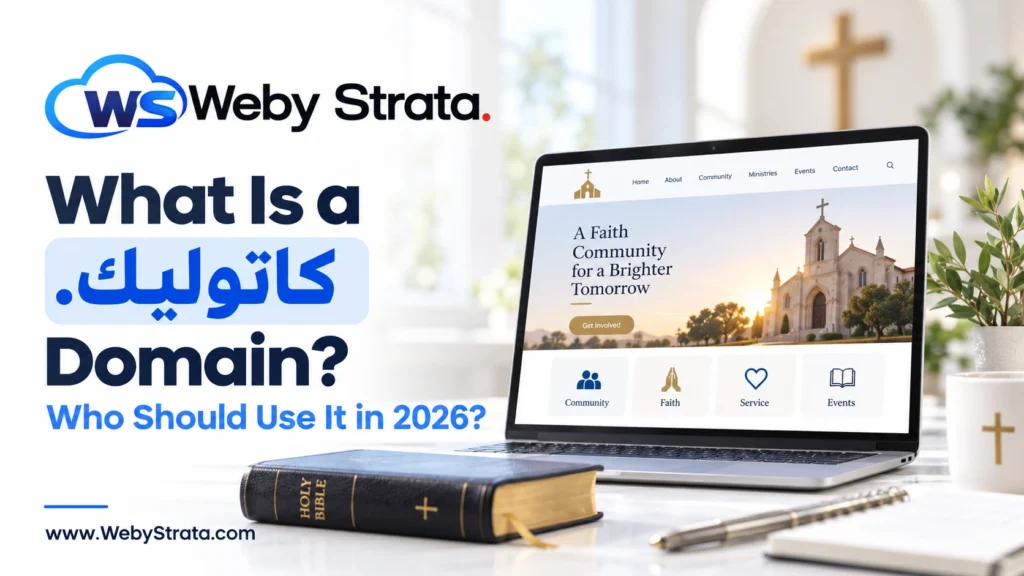 What Is a .كاثوليك Domain? Who Should Use It in 2026?