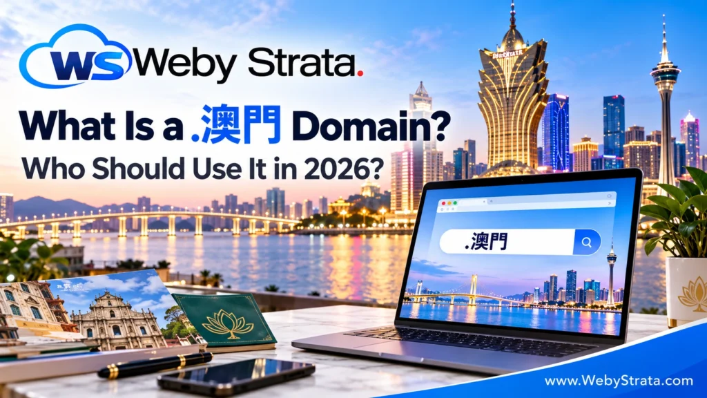 What Is a .澳門 Domain? Who Should Use It in 2026?