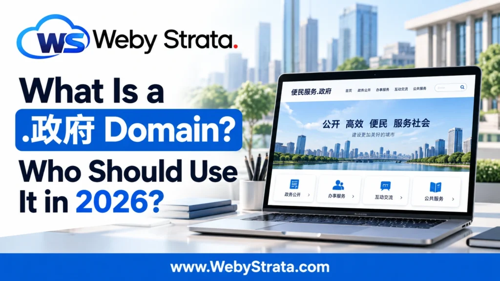 What Is a .政府 Domain? Who Should Use It in 2026?