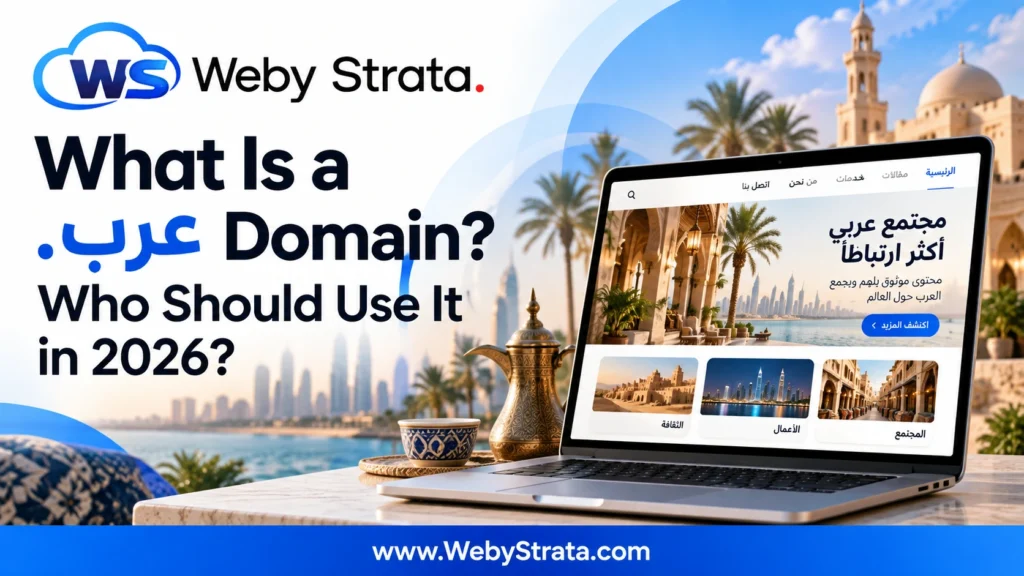 What Is a .عرب Domain? Who Should Use It in 2026?