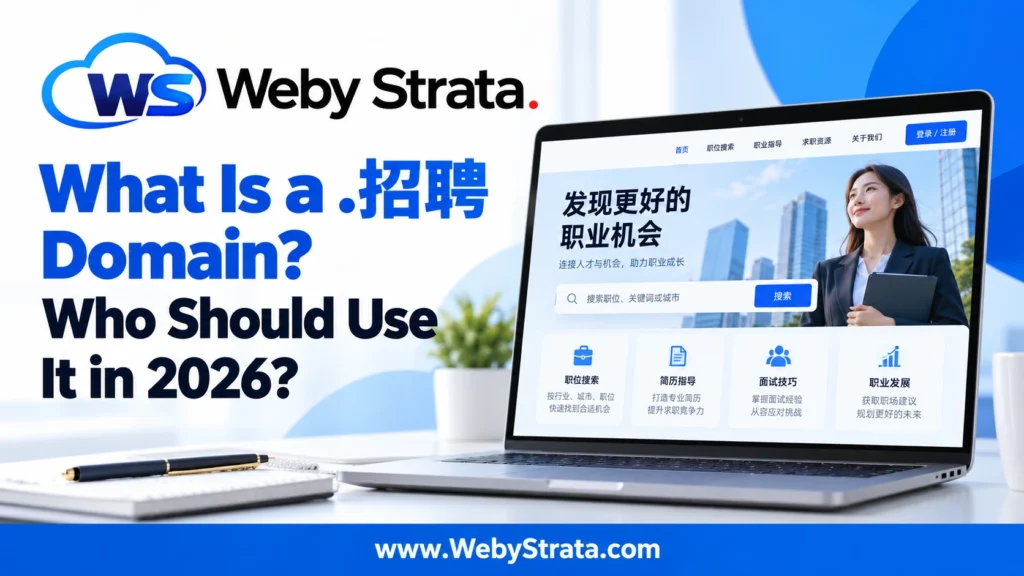 What Is a .招聘 Domain? Who Should Use It in 2026?