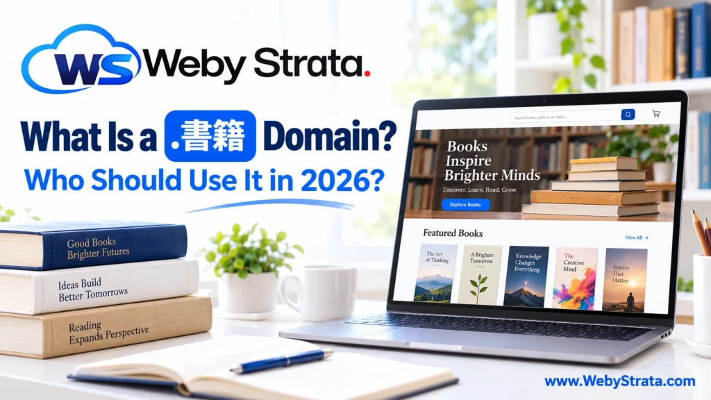 What Is a .書籍 Domain? Who Should Use It in 2026?