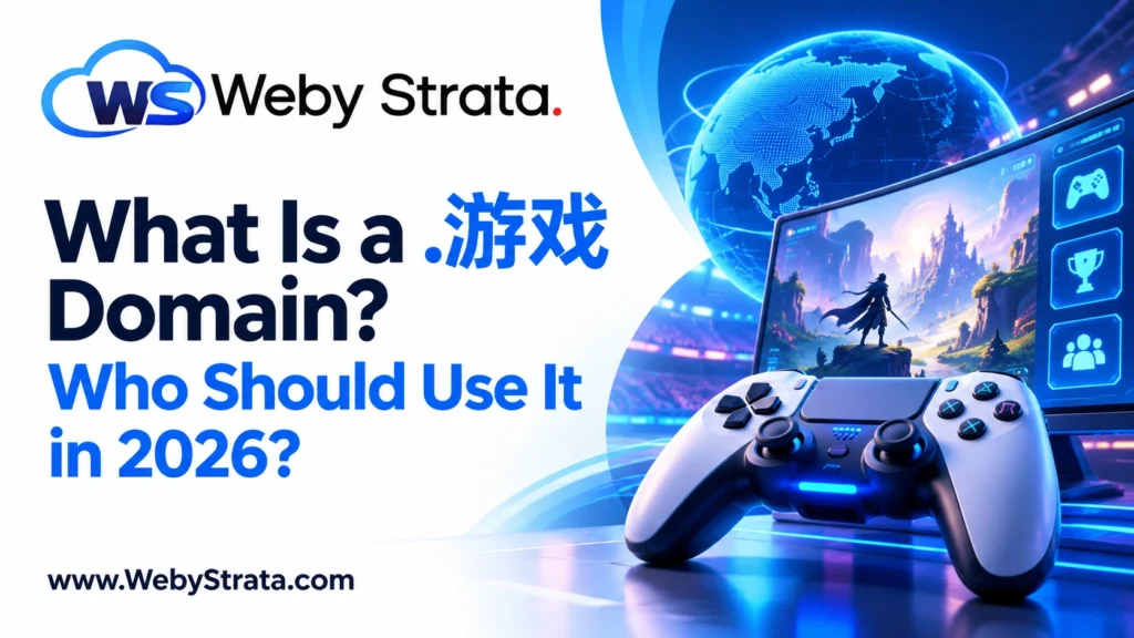What Is a .游戏 Domain? Who Should Use It in 2026?