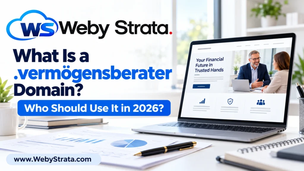 What Is a .vermögensberater Domain? Who Should Use It in 2026?