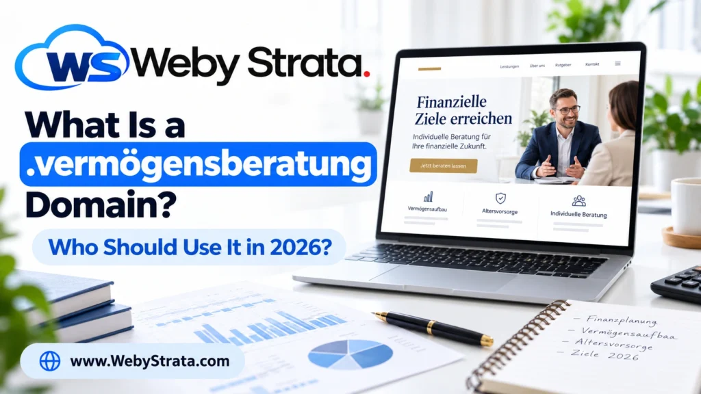 What Is a .vermögensberatung Domain? Who Should Use It in 2026?