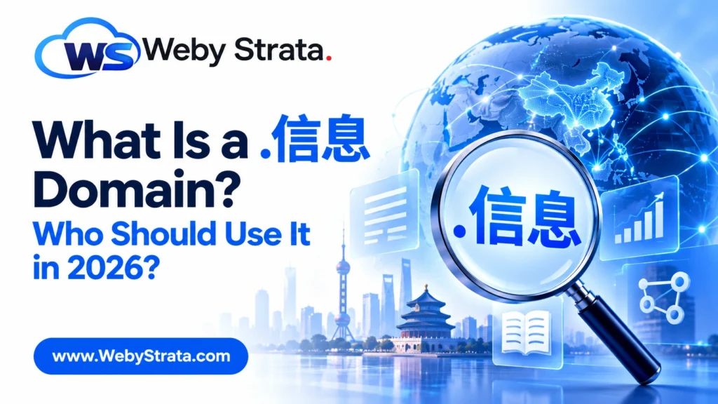 What Is a .信息 Domain? Who Should Use It in 2026?