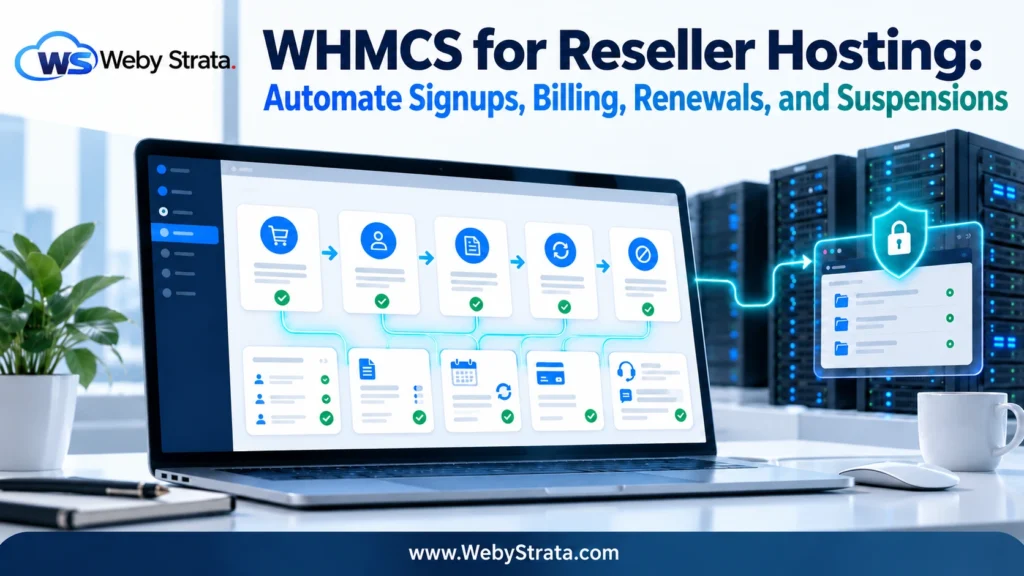 WHMCS for Reseller Hosting: Automate Signups, Billing, Renewals, and Suspensions